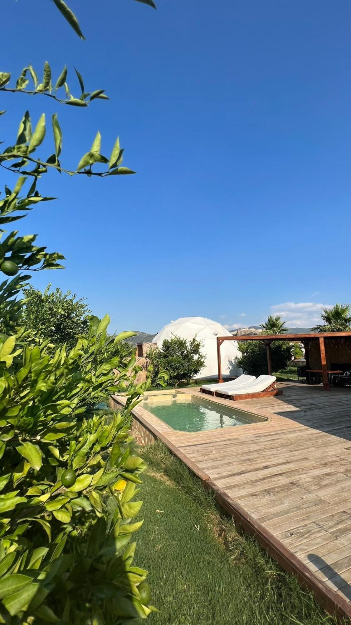 Mandalin Glamping Hotell Selçuk Exteriör bild